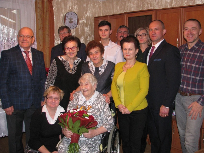 Anna Drywa - najstarsza mieszkanka powiatu kartuskiego - obchodziła 103. urodziny