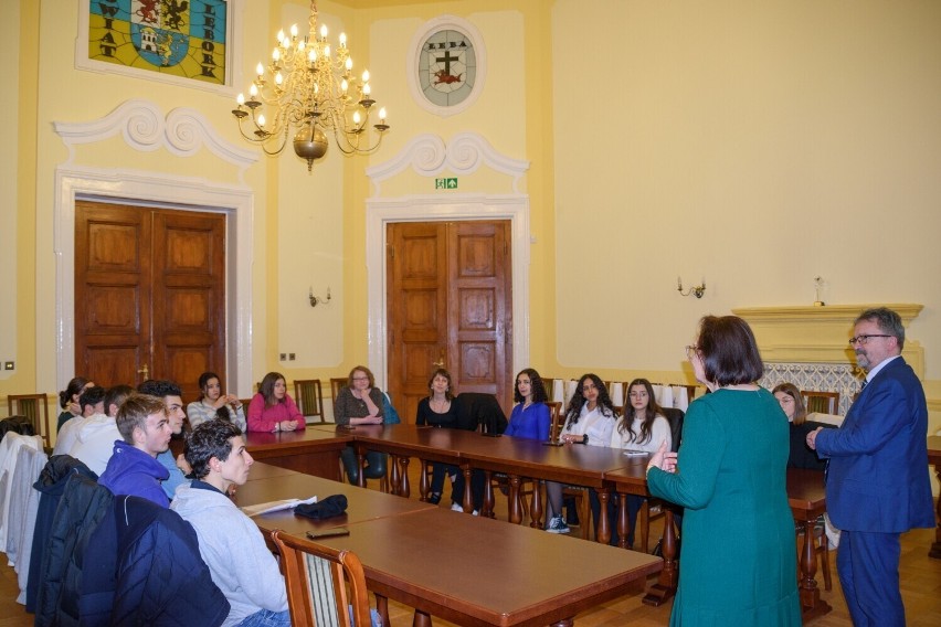 Uczniowie z Włoch brali udział w praktykach lęborskiego "Rolniczaka" w ramach programu Erasmus +