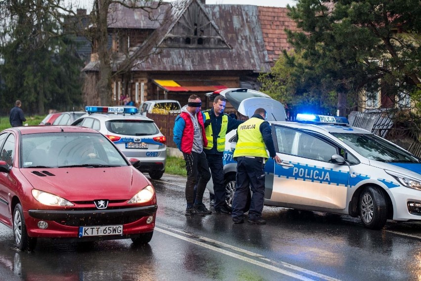 Podhale. Spowodował wypadek po alkoholu. Zatrzymali go świadkowie [ZDJĘCIA]