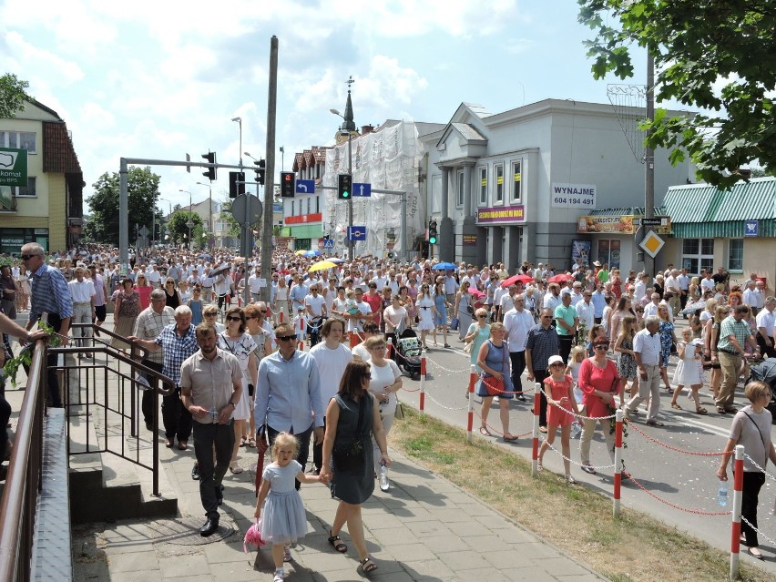 procesja Bożego Ciała 2019 w Bielsku Podlaskim