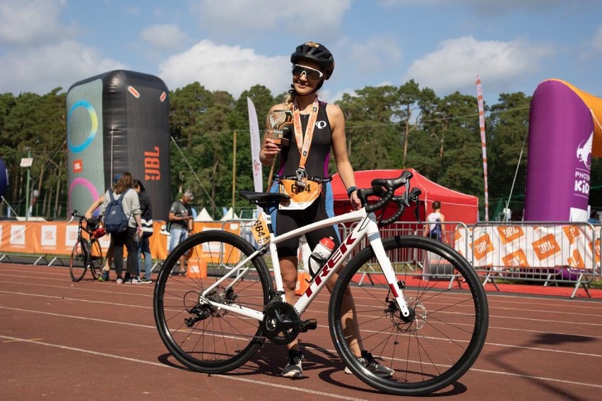 Dominika Bimkiewicz ze złotym medalem na JBL Triathlon...