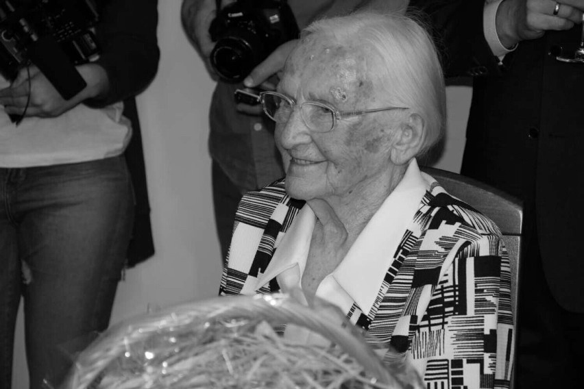Pod koniec lipca, w wieku 106 lat, zmarła najstarsza...
