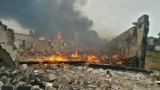Pożar w Baczynie. Na fermie spłonęło tys. indyków [ZDJĘCIA]