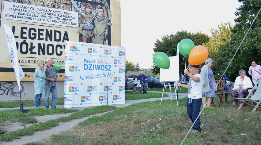 Wybory w Malborku. KWW Nasz Malbork spotyka się z mieszkańcami w dzielnicach