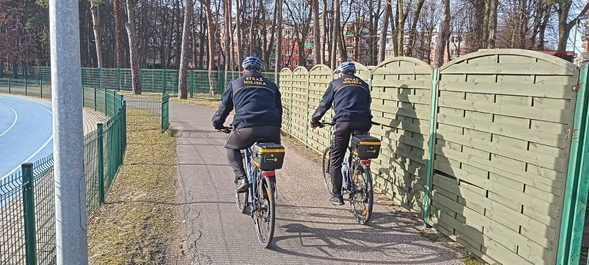 Strażnicy miejscy z Goleniowa znów na rowerach. Dotrą tam, gdzie samochód nie może