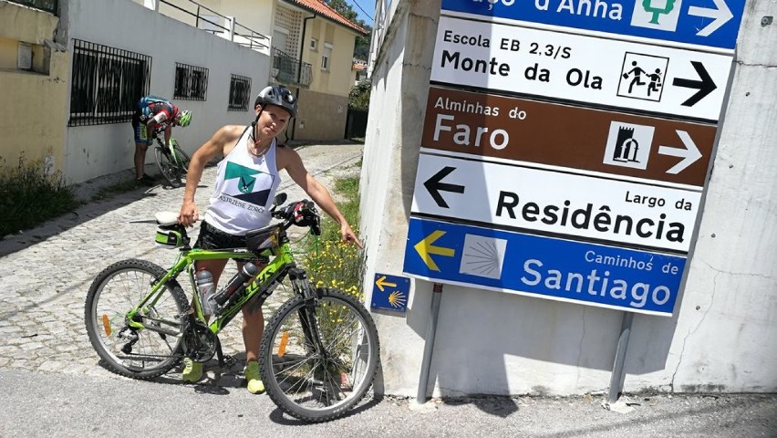 Jastrzębianka Ewa Frajhofer pokonała na rowerze ponad 700...