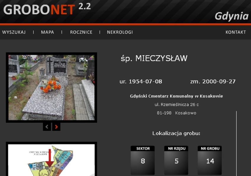Zarząd Cmentarzy Komunalnych w Gdyni uruchomił aplikację ...