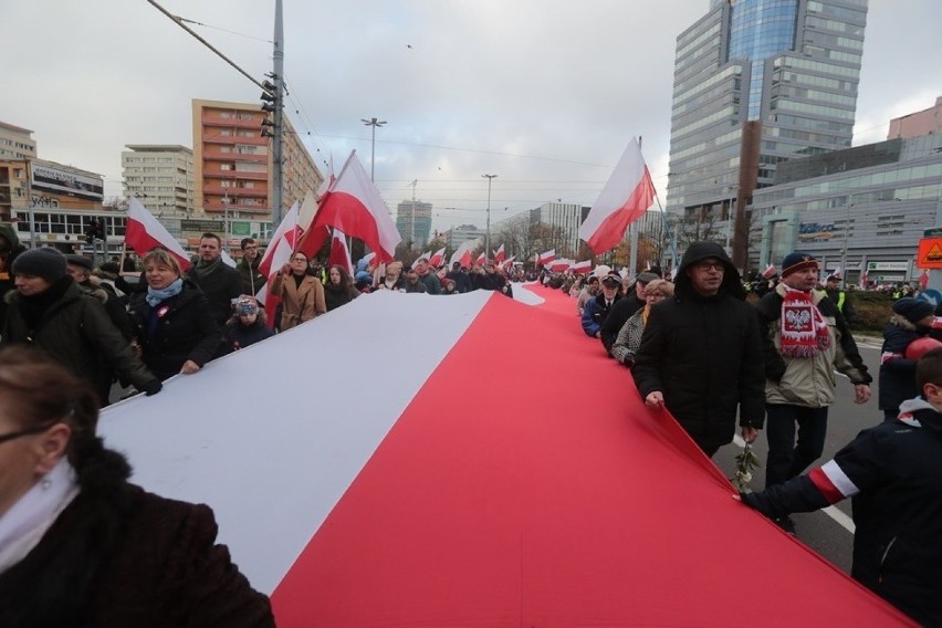 11 listopada. Tak wyglądał Szczeciński Marsz Niepodległości [ZDJĘCIA, WIDEO]