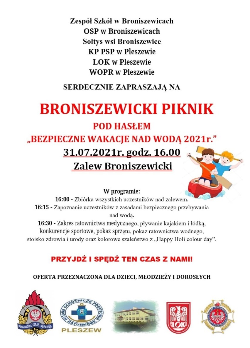 Piknik w Broniszewicach rozpocznie się w sobotę o 16.00
