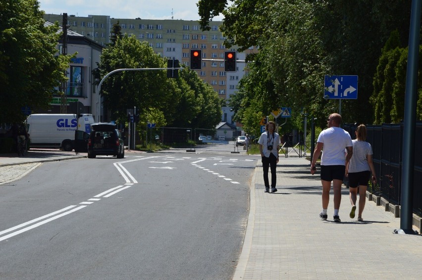 Ulica Kwiatowa w Bełchatowie już przejezdna po przebudowie....