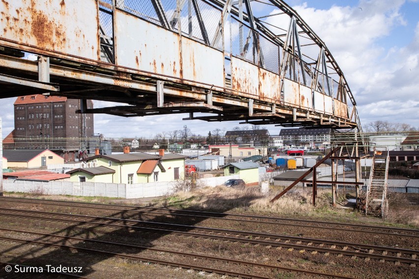 Zdjęcia Stargardu z torów. Inwestycja kolei i widok na miasto CZĘŚĆ I