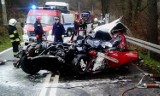 Żegiestów. Tragedia na drodze. Nie żyje 28-letni mężczyzna [ZDJĘCIA]