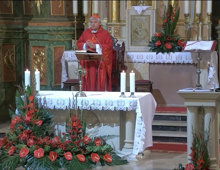 Jałmużnik papieski ks. kard. Konrad Krajewski w Kalwarii...