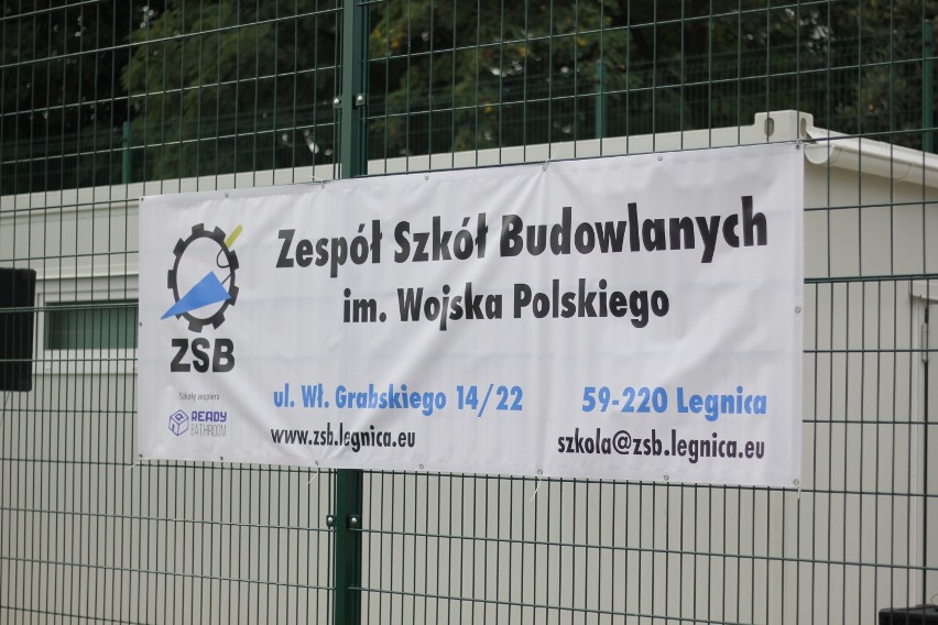 Oficjalne otwarcie boiska przy szkole budowlanej przy ul. Grabskiego