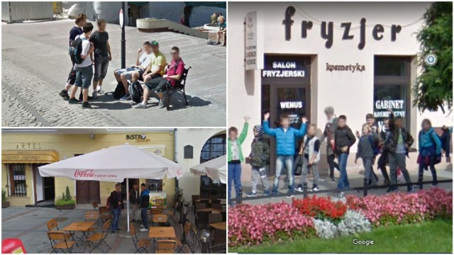 Zobaczcie uczniów przyłapanych przez kamery Google Street View w Tarnowie