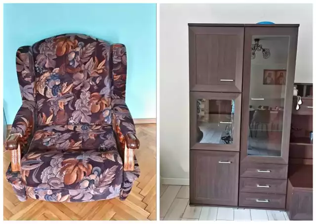 Meble, które sądeczanie oddają za darmo na OLX.