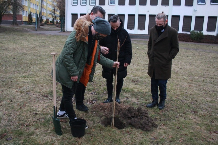 Ørganek  zasadził drzewo i zagrał koncert w ramach tegorocznej edycji Konin Miasto Kobiet 2021 w  Centrum Kultury i Sztuki w Koninie 