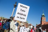 Marsz Świętości Życia 2017, Warszawa. Tysiące osób przeszły przez stolicę [ZDJĘCIA]