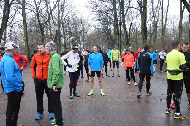 Parkrun Łódź. Bieg w parku Poniatowskiego - 19 grudnia 201