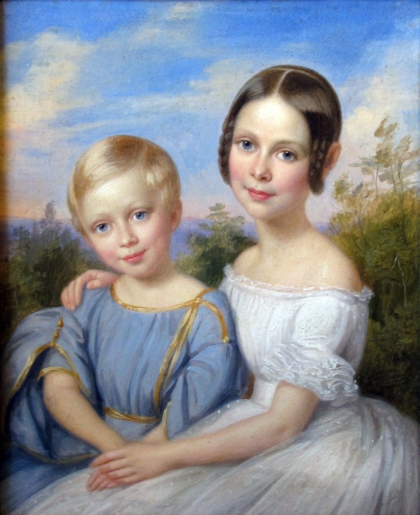 „Portret dzieci Marianny”, nieokreślony malarz niemiecki,...