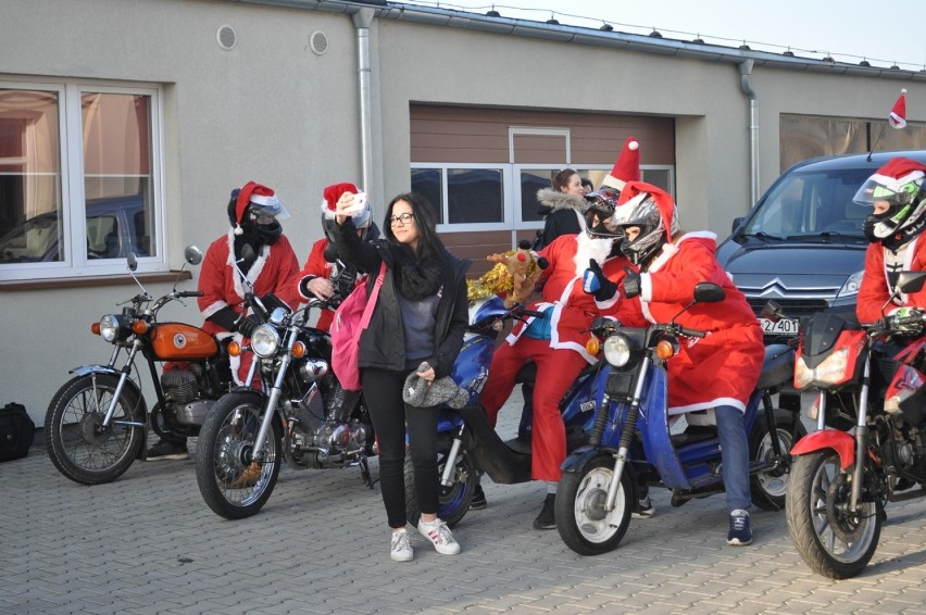 Śrem: kto dziś widział Mikołajów na motocyklach?