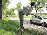Atrapy radarów mogą zagrażać przejeżdżającym samochodom