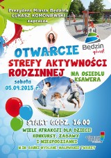 Nowe strefy aktywności rodzinnej w Będzinie będą otwarte już w sobotę