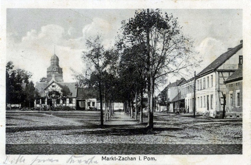 Suchań (Zachan), Rynek, 1926 rok