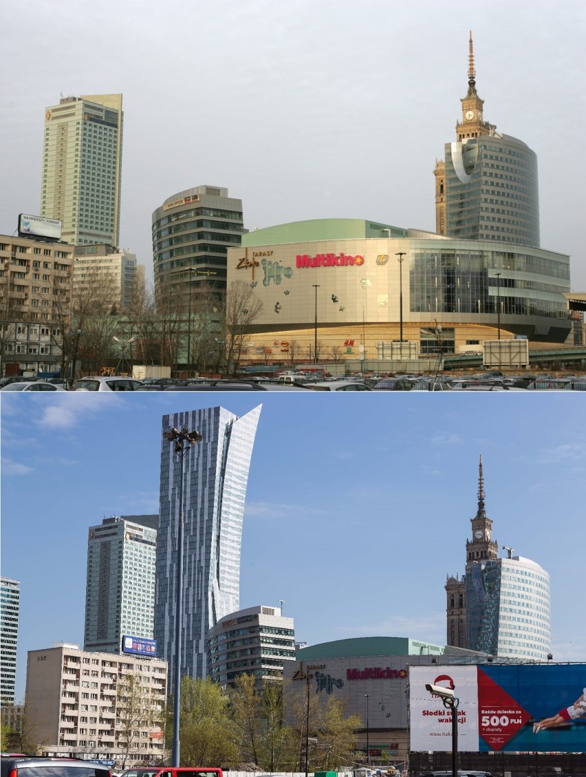 Tak zmieniła się Warszawa od 2007 r. Porównaliśmy stare...