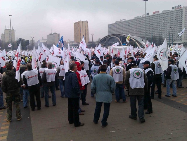 Manifestacja górników zapowiadana jest na 29 kwietnia