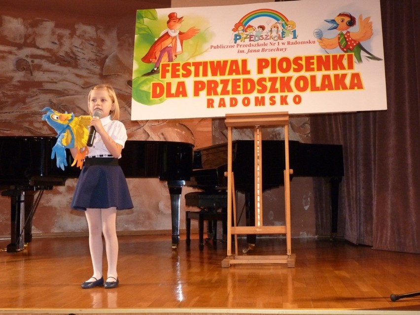 Festiwal Piosenki dla Przedszkolaka 2016 w Radomsku