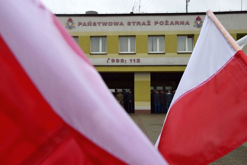 Dzień Strażaka 2022. Uroczysta zbiórka w komendzie PSP w Wieluniu ZDJĘCIA