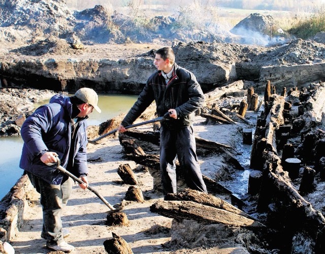 Prace odkrywkowe na terenie grodziska koło Charłupi Wielkiej trwały do późnej jesieni