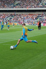 Euro 2012: Holendrzy trenowali na stadionie Wisły przy pełnych trybunach [zobacz zdjęcia]