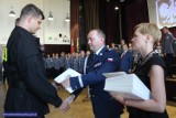 Ślubowanie nowych dolnośląskich policjantów. Pięcioro dostało przydział do Wałbrzycha (ZDJĘCIA)