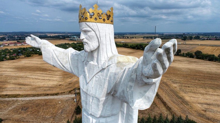 Budowa figury Chrystusa Króla w Świebodzinie zakończyła się...