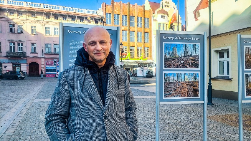 Grzegorz Mutwil, autor zdjęć wystawy „Barwy Zielonego Lasu”