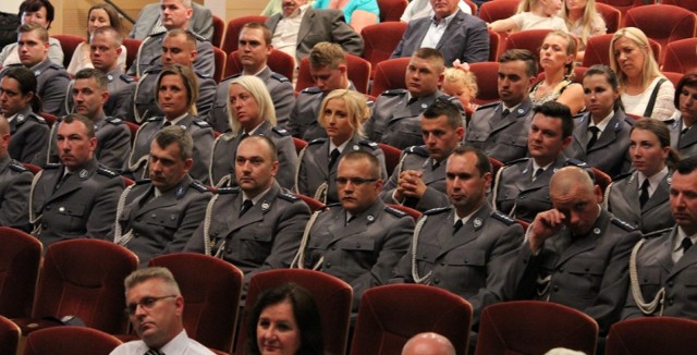 Stargardzcy policjanci podczas swojego święta, 21.07.2015 r.