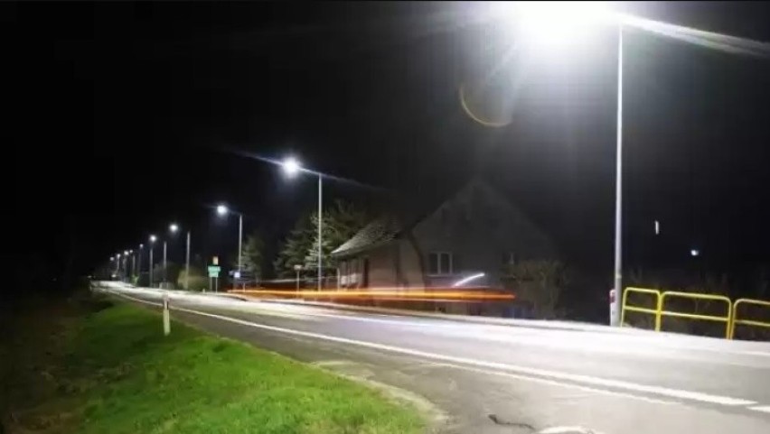 Budowa oświetlenia ulicznego przy drodze powiatowej w...