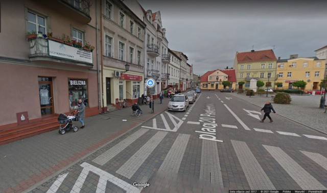 Śrem w Google Street View