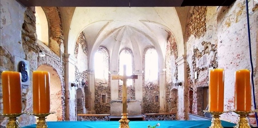 Średniowieczne malowidła w kościele św. Józefa w Sadowie...