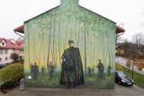 Gen. Kustroń bohaterem muralu w Starym Dzikowie [ZDJĘCIA, WIDEO]