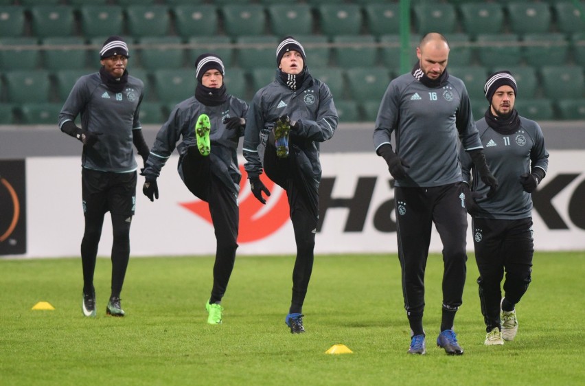 15.02.2017 warszawa
trening ajaxu amsterdam przed meczem...