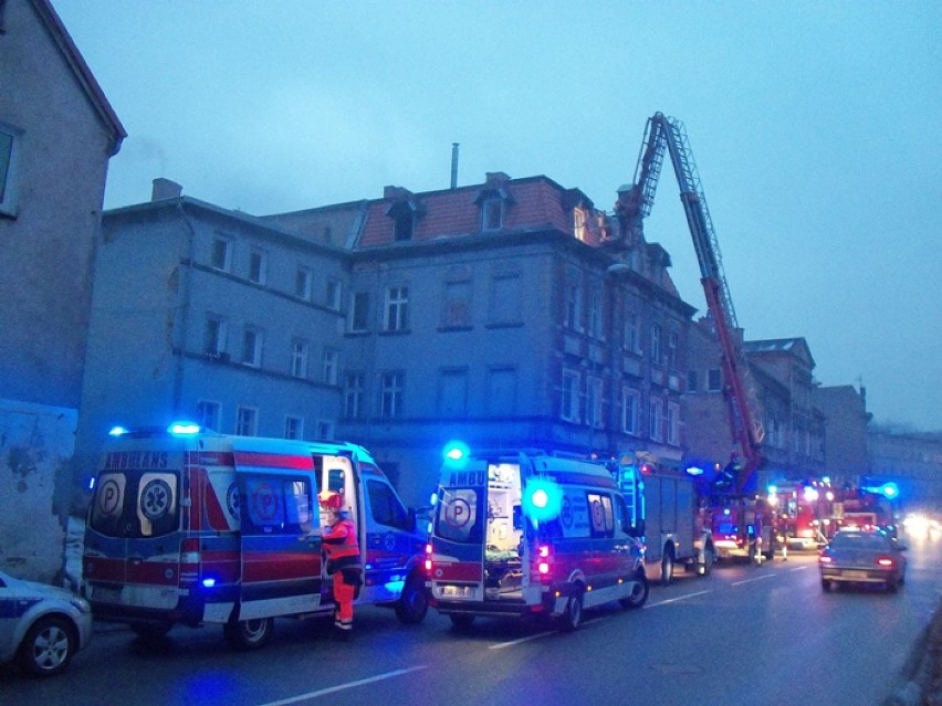 Pożar mieszkania w budynku wielorodzinnym przy ul. 11...
