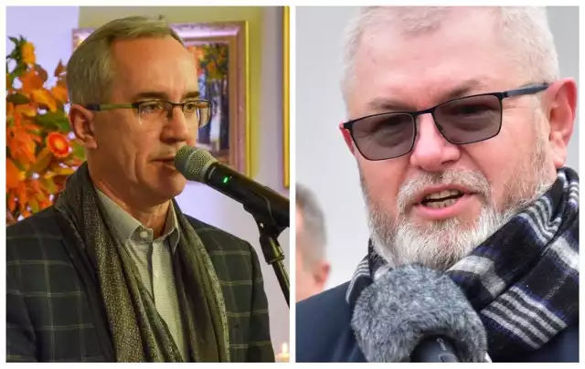 Jacek Idzi Kaczmarek (z lewej) oraz Michał Pęziak zostali burmistrzami kolejno Łabiszyna i Barcina na kadencję 2024 - 2029. Niżej podajemy składy Rad Miejskich w tych miejscowościach - ci kandydaci uzyskali mandat. Czytaj w artykule
