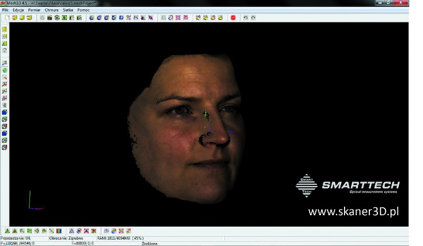 Bezpłatny trójwymiarowy model Twojej twarzy na 16. Pikniku Naukowym!