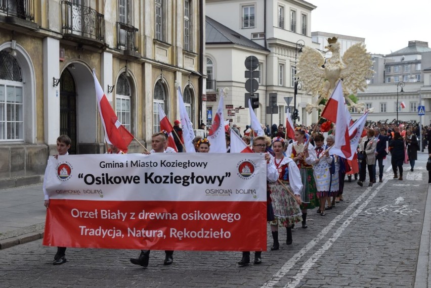 Gmina Koziegłowy wzięła udział w Biało-Czerwonym Korowodzie w Warszawie. Zobaczcie, jak zaprezentowaliśmy się w stolicy [ZDJĘCIA]