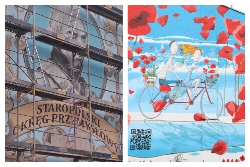 Dwa nowe murale w Kielcach. Więcej zobaczysz na kolejnych...