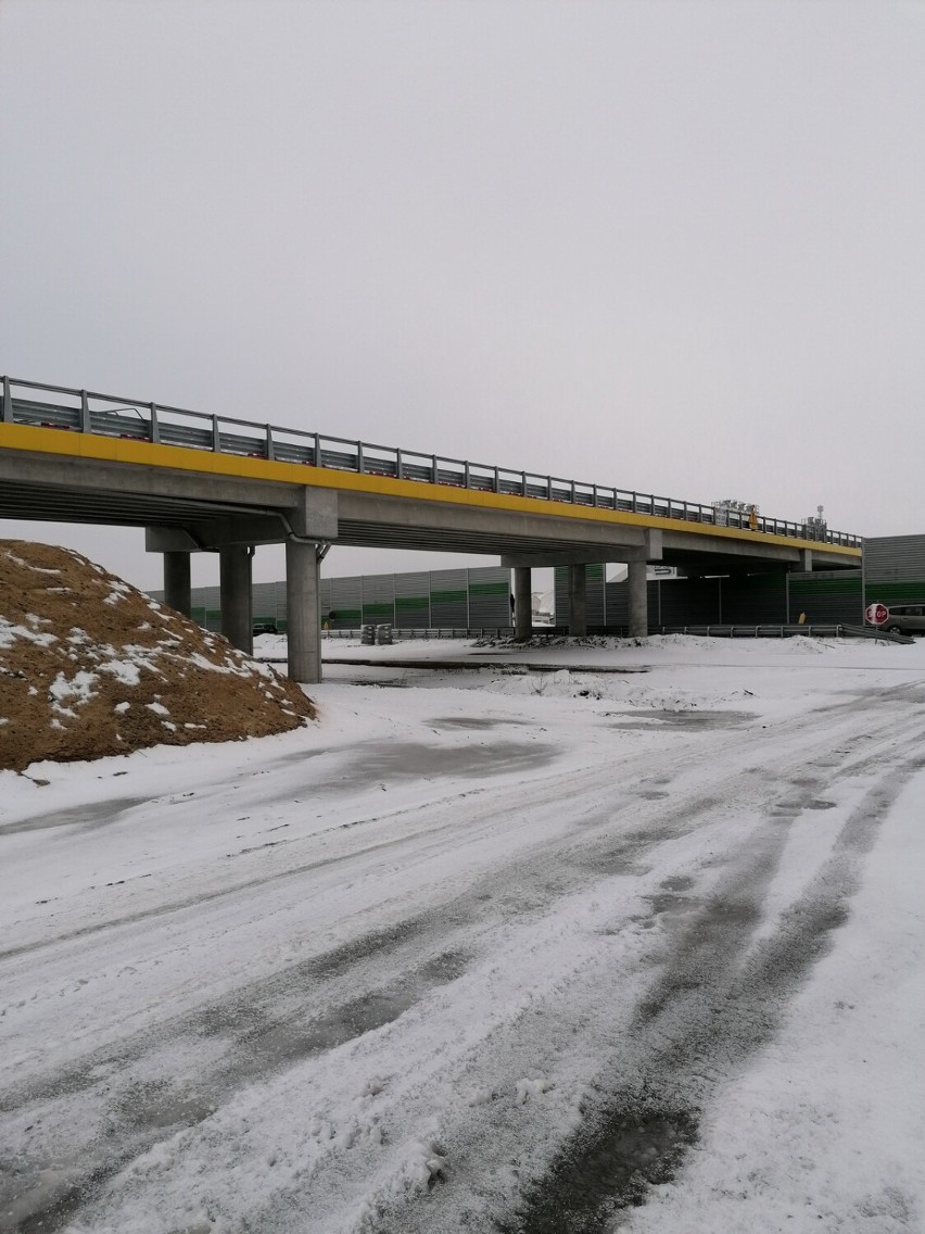 Budowa autostrady A1 w okolicach Radomska, Kamieńska i...