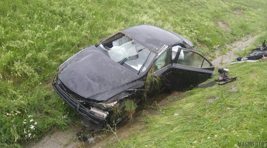 Wypadek za wypadkiem na autostradzie A4 w województwie opolskim. Ranne są trzy osoby